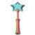 3D Printed PLA Credit Card Wand, Extendable Tap to Pay Wand with Star Pattern for Shopping Gifts (Multicolor)