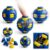 3D Printed Press-and-Spin Stress Relief Ball, Mechanical Gyroscope, Squeeze Desktop Toy for Adults and Children, Sensory Toy for ADHD Anxiety Relief