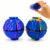 3D Printed Press & Spin Fidget Ball, 360° Transforming Spinner Toy, Portable Sensory Stress Relief Desk Toy with Dragon Scale Texture, Smooth Rotation Hand Fidget Toy for Adults & Teens, 2 Pack