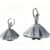 3D Printed Spinning Ballerina Fidget Spinner, Adult Stress Relief Sensory Toy, Grey Home & Office Decor Ornament