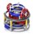 3D Printed Tri-axis Tourbillon Gear Transmission Model, Triple-axis Tourbillon Model Components Kit, Pet Material, for Stem Education & Physics Experiments