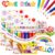 3D Relief Art Pen Set Magic Popcorn Puffy Pens for Paper Crafts,6/12-Color