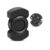 3 in 1 Fidget Toys Adults Spinner Clicker | Magnetic Stainless Steel Bearing for Super Stable Rotation – Enhanced and Habit Breaking Black