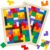 3 Otters Wooden Tangram Puzzle, 2-Pack Russian Blocks Brain Teaser