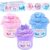 3 Pack Axolotl Butter Slime, Slime Kit with Pink, Blue, Purple Axolotl Charms, Soft and Stretchy, Slime Party Favor for Girls & Boys, Classroom Rewards, Birthday Gifts for Kids