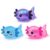 3 Pack Axolotl Squishy Toys, Cute Glitter Stress Relief Squeeze Toys for Kids & Adults, Soft Sensory Fidget Toys for Anxiety Relief, Party Favors, Lying Axolotl (Multi-Color)