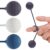 3 Pack Begleri Fidget Beads for Stress Relief & Skill Play,Silicone Worry Beads Fidget Toy,Unique Sensory Texture for Men Women Teens,Portable Home Office Desk Toy for Focus and Relaxation