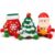 3Pack Christmas Squishy Toys, Santa Tree Mitten Squeeze Fidget Toy Set, Holiday Sensory Squishies for Stocking Stuffers, Party Favors, Goodie Bag Stuffers, Classroom Prizes, Gifts