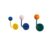 3 Pack Colorful Swivel Neodymium Magnetic Hooks Heavy Duty Fridge Cruise Lo