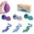 3 Pack Dragon Eggs with Dragon Inside, Dragon Egg Fidget Toy, 3D Dragon Eggs with Dragon Inside, Mystery Dragon Egg, 3D Printed Dragon Egg, Stocking Easter Basket Stuffers