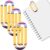 3 Pack Large Pencil Shaped Paper Clips, 3.9 Inch Cute Decorative Bookmark Paperclips, Novelty Back to School Classroom & Office Stationery Supplies for Students Teachers