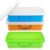 3 Pack Sensory Bin with Lids, Montessori Sensory Tray Set for Kids, Large Play Activity Trays for Sand, Water Beads, Rice, Crafts and Learning Activities(Toys Not Included)(Green, Orange, Blue)