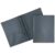 3 Pack Slate Gray Two-Pocket Plastic Folders with Metal Prongs, 9.5×11.5 Inch Eco-Friendly Organizer with Card Slot for Letter Paper Office Home Sorting