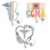 3PC Certified Clinical Medical Assistant Badge Reels Gift Set CCMA Retractable ID Card Holder Healthcare Hospital Clinic Staff Name Tag Alligator Clip Uniform Accessories Gifts for Women Adults