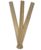 3 Pcs 20 inch/50 cm Dual-Scale Wooden Ruler, Natural Wood Straight Ruler