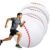 3 Pcs 40 Inch Giant Inflatable Baseball Ball, Huge Beach Baseball Large Sport Balls Jumbo Beach Balloons Oversized Baseballs Party Favors for Birthday Decoration, Gift, Outdoor Sports, Pool, Backyard