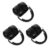 3pcs Adjustable Noise Blocking Safety Earmuffs for Construction Work