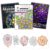 3Pcs Adult Coloring Book Spiral Bound, Mandala Coloring Book for Adult Relaxation, Original Design with 72 Patterns, Thick Paper One Sided Design, Hand-Drawn Design, Anxiety Relief Mindfulness Gifts