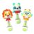 3 PCS Baby Rattles Toys 3-6 Month