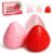 3Pcs Big Taba Squishy Fidget Toys, Strawberry Squishies Sticky Fidget Toys, Ultra-Soft Squeeze Toys for Teens Adults, Anxiety Stress Relieves Gifts for Birthday, Party