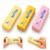 3 PCS Butter Squishy,Butter Squishy Toy, Squishy Fidget Toy, Stress Relief Toy, Soft Squeeze Anxiety Relief Fidget Toy, 4oz Butter-Shaped Squishy Toy for Office Desk Home, Reusable Durable Material