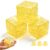 3PCS Cheese Squishy Skin, TPR Fillable Empty with Plugs | Clear Squishy Making Kit,DIY Cheese Skins, Adult Stress Relief Supplies for Handmade Squeeze Cheese