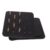 3pcs Felt Bulletin Board Wall Tiles Black Memo Display for Home School