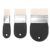 3pcs Flat Paddle Paint Brush, Large Wide Flat Acrylic Paint Brush