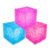 3PCS Honeycomb Ice Cube Sensory Toy, 1.97″ Soft Fidget Cube for Stress Relief, Tactile Squeeze Desk Toy for Office, School, Home, Kids & Adults ( Blue + Pink + Purple)