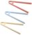 3 Pcs Kids Tongs, Mini Tongs Silicone 5.5 Inch (14 cm) 3 Colors Small Toddler Tong, Anti-Slip Design for Fine Motor Skills, Preschool Sensory Toys