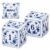 3 Pcs Mahjong Dice Set with PU Leather Storage Bag