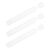 3pcs Measuring Ruler with 2X Magnifier for Crafting and Drafting