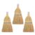 3pcs Mini Handheld Broom for Desk Cleaning, Straw Brush