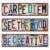 3Pcs Positive Quote Plate Tin Signs,16×4 Inch Creative Wall Decor
