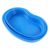 3pcs Small Plastic Kidney Shape Pill Dispenser Tray with Three Grids