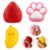 3Pcs Squishy Toys, Soft Sensory Squeeze Fidget Toys for Kids Adults
