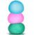 3pc Stress Balls for Adults, Squishy Ball Sensory Textured Memory Gel Fidget Toys for Kids/Adults Hand Exercises, Valentines Day Party Favors Anxiety Relief Squeeze Ball(1.80“)