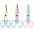 3pcs Zig Zag Scissor,Decorative Pattern Edge Craft Scissor,5.2 x 2.52 Inch