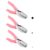 3 Piece Handheld Punch Set Stainless Steel Single Hole Punchers in 6Mm 3Mm 1.5Mm Sizes with Handles and Chip Collector for Paper and Cardstock Home Essentials