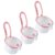 3Pk No-Drill Hanging Kitchen Sink Drain Basket, Under-Sink Storage Organizer