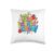 3rd Grade Crew Colorful Back to School Teacher Boys Girls Throw Pillow
