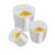 3 Rolls Crystal Stretchy Cord, Sturdy Round Beading String in 0.5/0.8/1mm, 984ft for Bracelet Craft Making