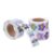 3 Rolls Flower Reward Stickers 1 Inch Paper Holographic Roll