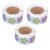 3 Rolls Flower Reward Stickers Roll for Classroom Incentive Paper