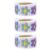 3 Rolls Laser Flower Reward Stickers Paper Classroom Awards