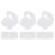 3 Set Crystal Castle Silicone Mold for Resin Casting, DIY Table Decoration Mold with Display Bases, Food – Grade Non – Stick Heat – Silicone Mold for Mothers