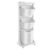 3 Tier Laundry Basket for Bathroom Rolling Stackable Storage with Wheels