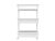 3 Tier Plastic Rolling Utility Cart with Wheels, White