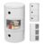 3 Tier Round with Storage, Modern Style Side Table, Multifunctional End Table Storage Cabinet for Living Room, Bedroom, Bathroom (White)