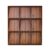 3×3 Cubby Cube Storage Bookcase with Flip Doors Nine Compartment Organizer